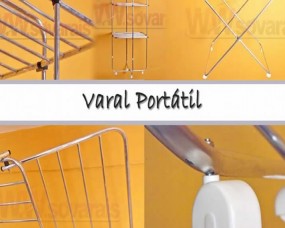 Varal Portatil para apartamento