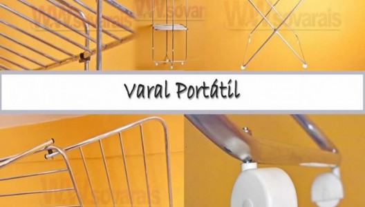 Varal Portatil para apartamento