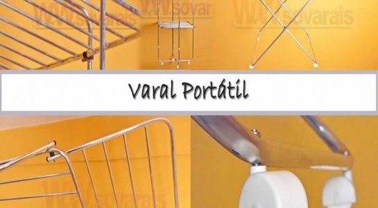 Varal Portatil para apartamento